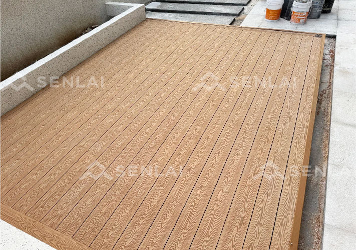Easy Installation wpc decking board