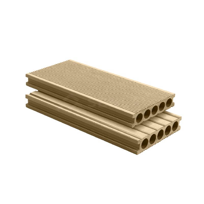 Straight Grain WPC Decking Outdoor Waterproof Garden Decking