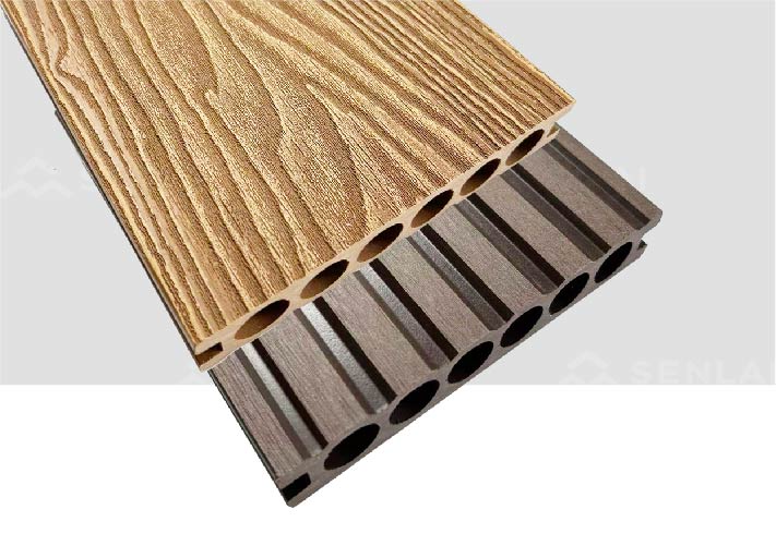wood plastic composite decking