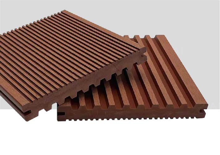 wood plastic composite decking