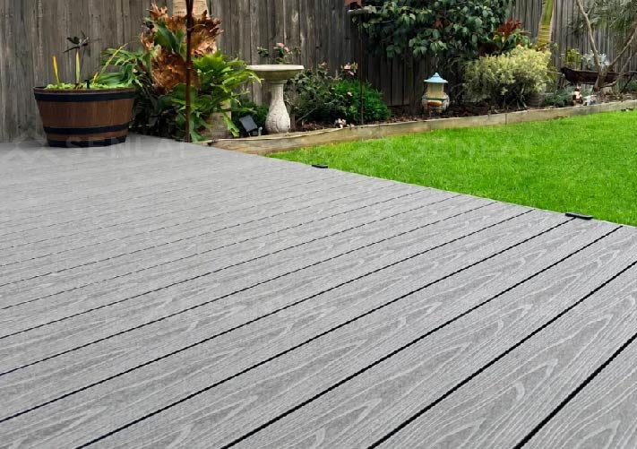 WPC decking color option