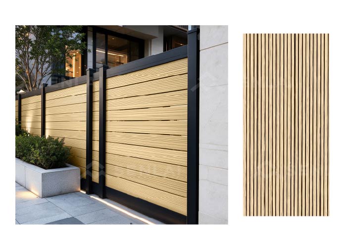 WPC decking color option