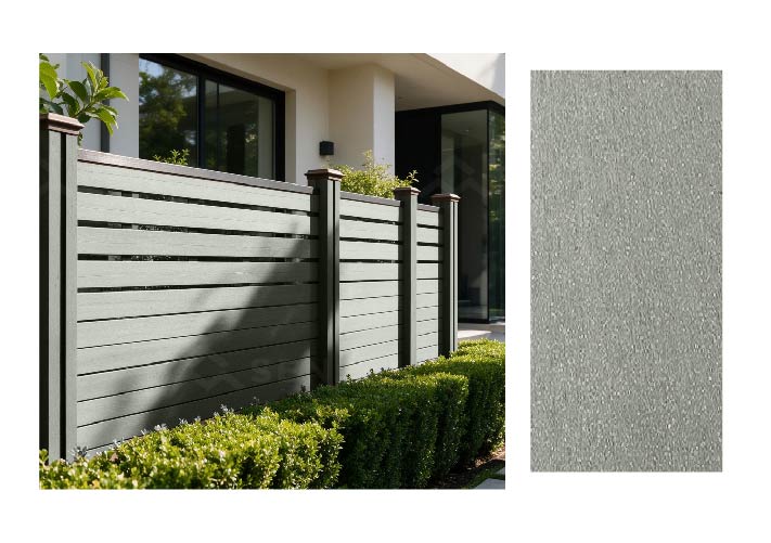 WPC decking color option