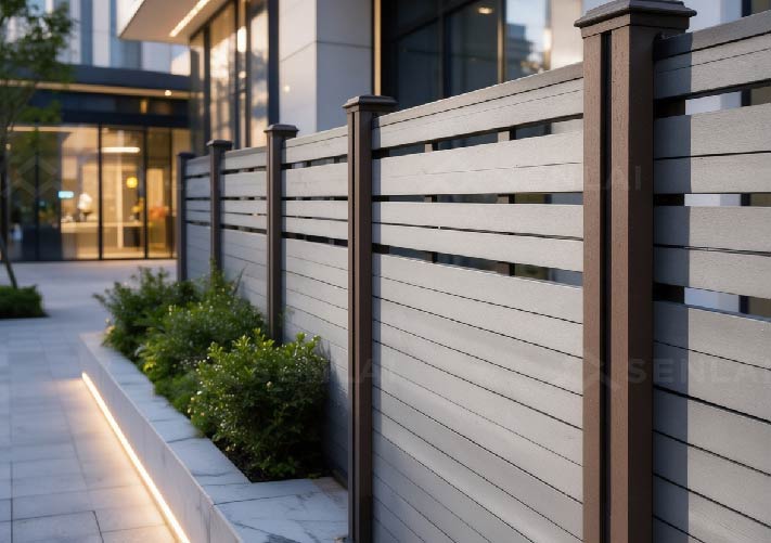 WPC decking color option