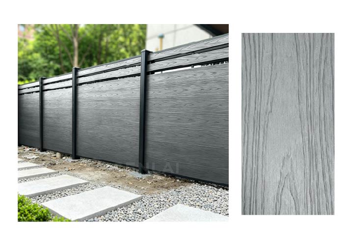 WPC decking color option