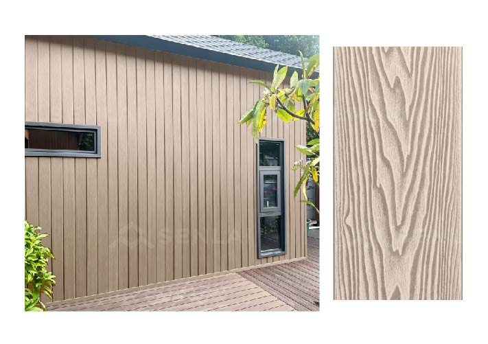 WPC decking color option