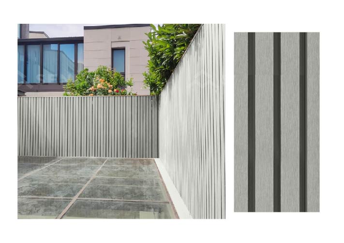 WPC decking color option