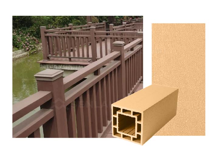 WPC decking color option