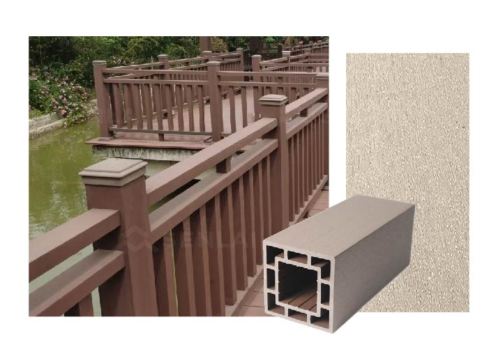 WPC decking color option
