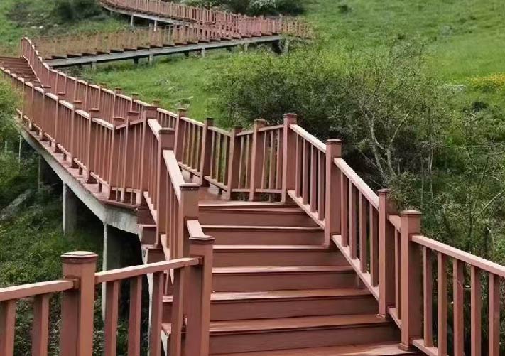 WPC decking color option