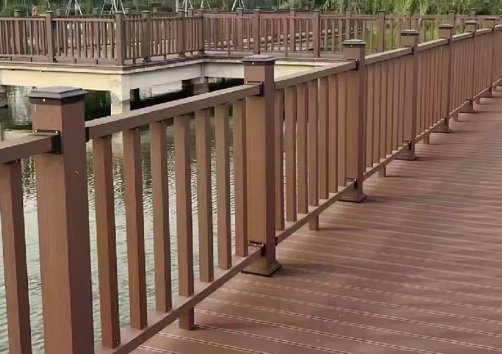 WPC decking color option